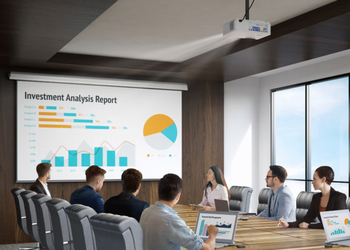 BenQ business projector and monitor solutions for modern meeting rooms and offices